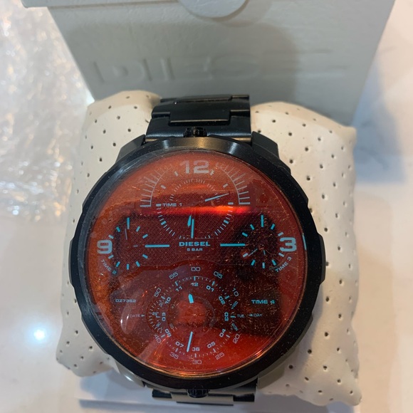 Diesel Black Multi-Dial Watch - Picture 4 of 11